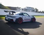 2023 Porsche 911 GT3 RS (Color: Ice Grey Metallic) Rear Three-Quarter Wallpapers 150x120