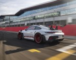 2023 Porsche 911 GT3 RS (Color: Ice Grey Metallic) Rear Three-Quarter Wallpapers 150x120