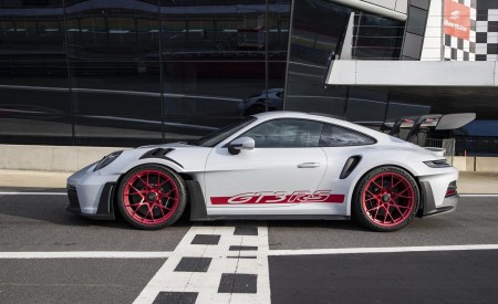 2023 Porsche 911 GT3 RS (Color: Ice Grey Metallic) Side Wallpapers 450x275 (101)