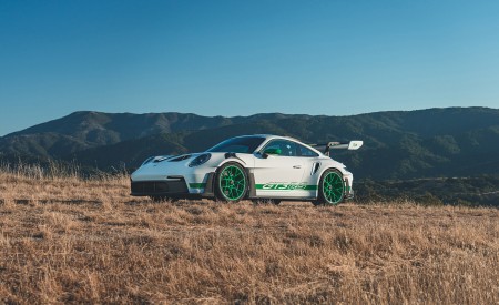 2023 Porsche 911 GT3 RS Tribute to Carrera RS Package Front Three-Quarter Wallpapers 450x275 (3)