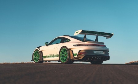 2023 Porsche 911 GT3 RS Tribute to Carrera RS Package Rear Three-Quarter Wallpapers 450x275 (4)