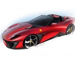 2022 Ferrari SP51 Design Sketch Wallpapers 150x120 (10)