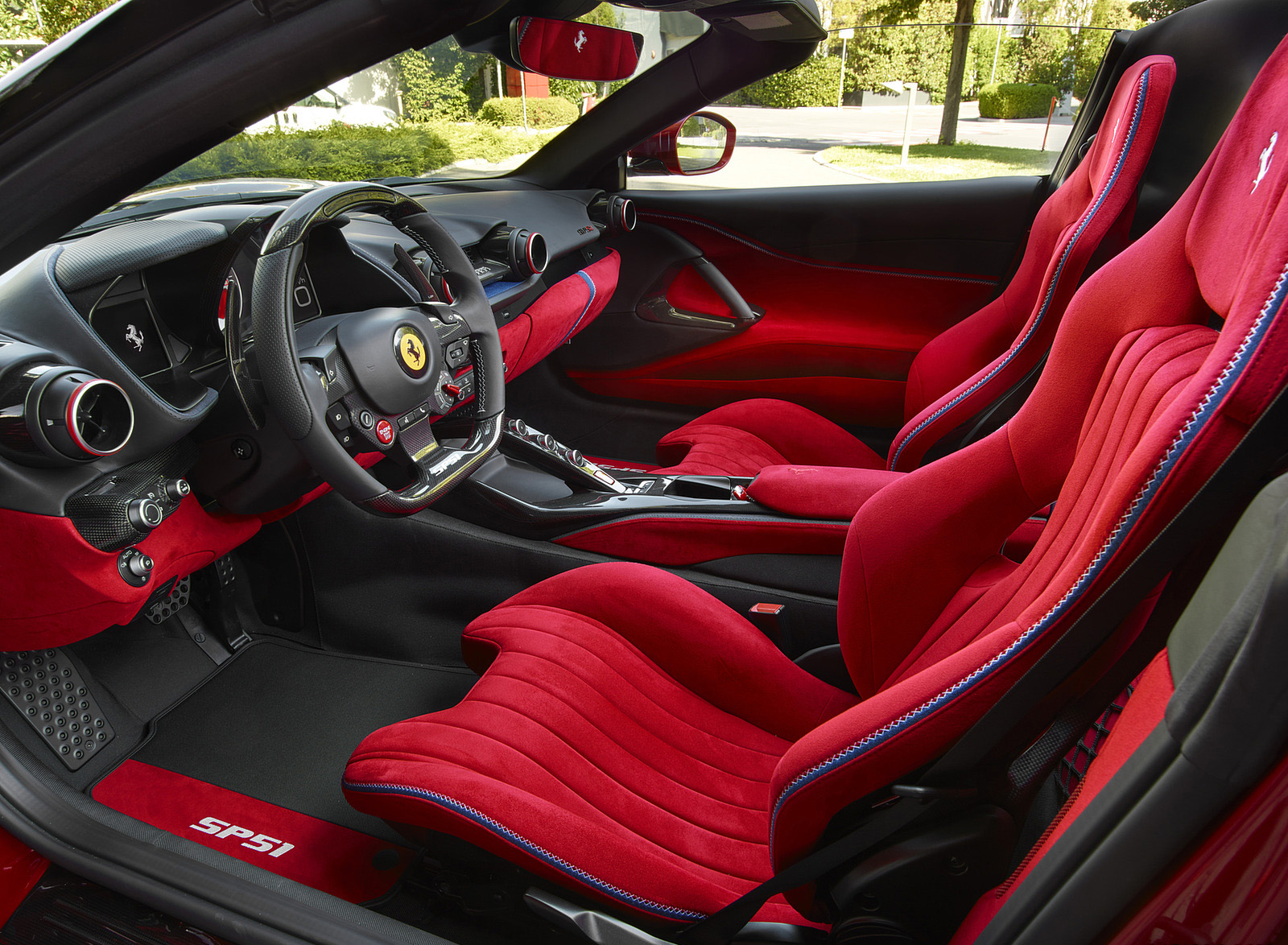 2022 Ferrari SP51 Interior Wallpapers (8)