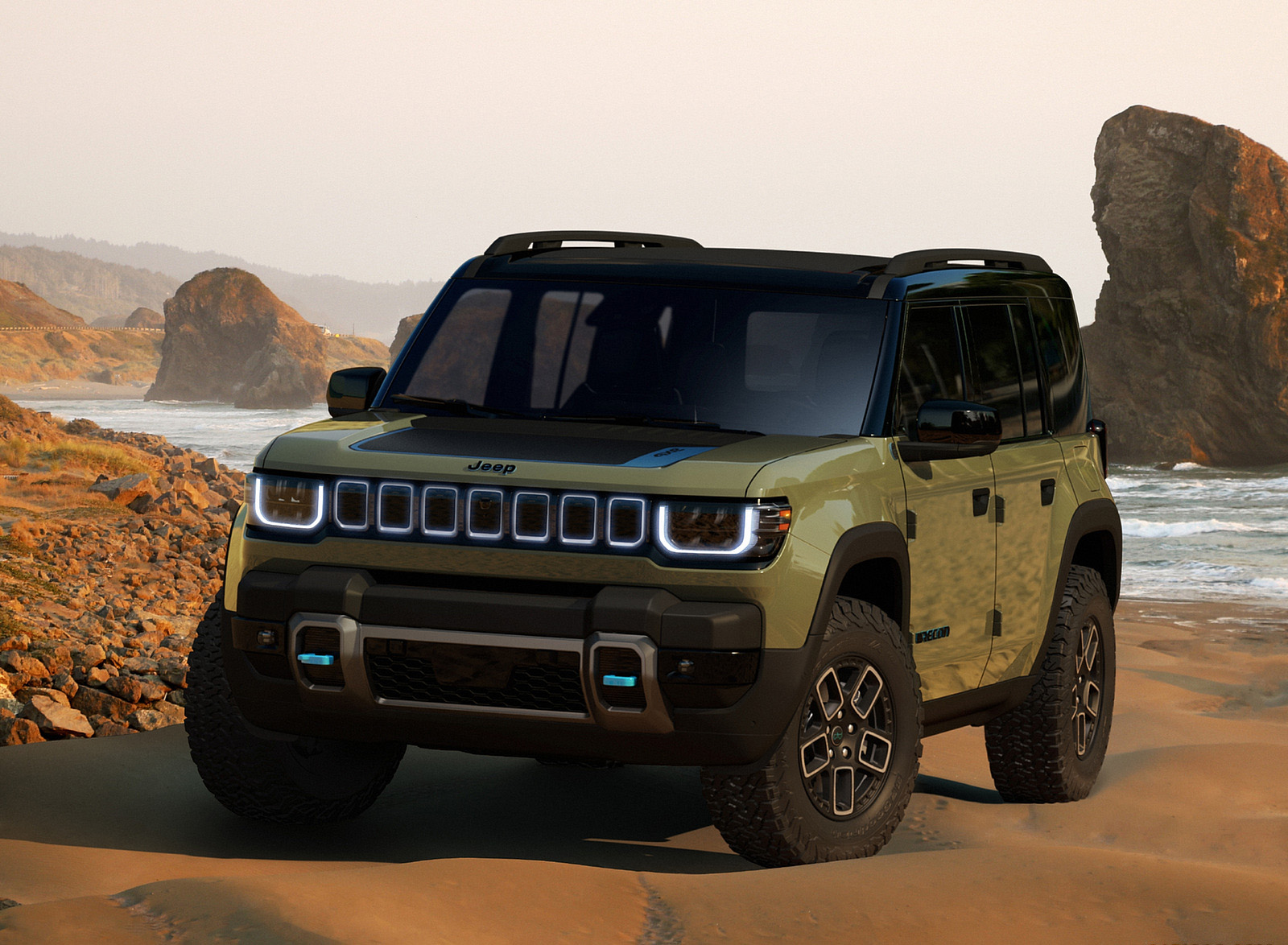 2022 Jeep Recon Concept Front Wallpapers (1). Download Wallpaper