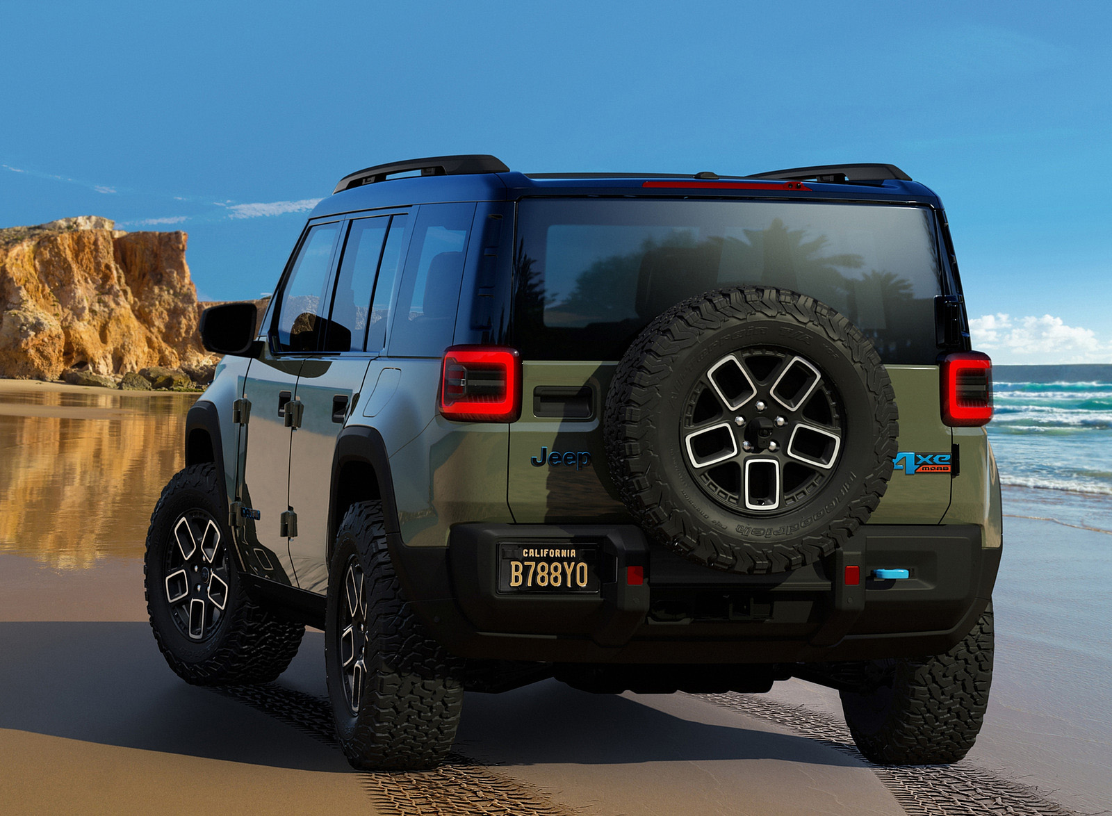 2022 Jeep Recon Concept Rear Wallpapers (2)