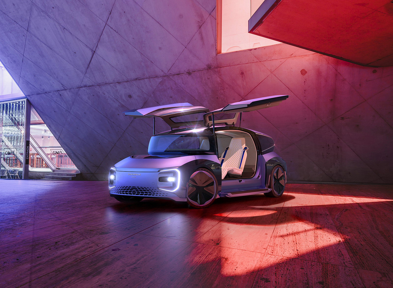 2022 Volkswagen GEN.TRAVEL Concept Front Three-Quarter Wallpapers (4)