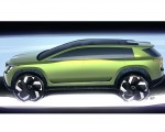 2022 Škoda Vision 7S Concept Design Sketch Wallpapers  150x120 (26)