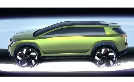 2022 Škoda Vision 7S Concept Design Sketch Wallpapers  450x275 (26)