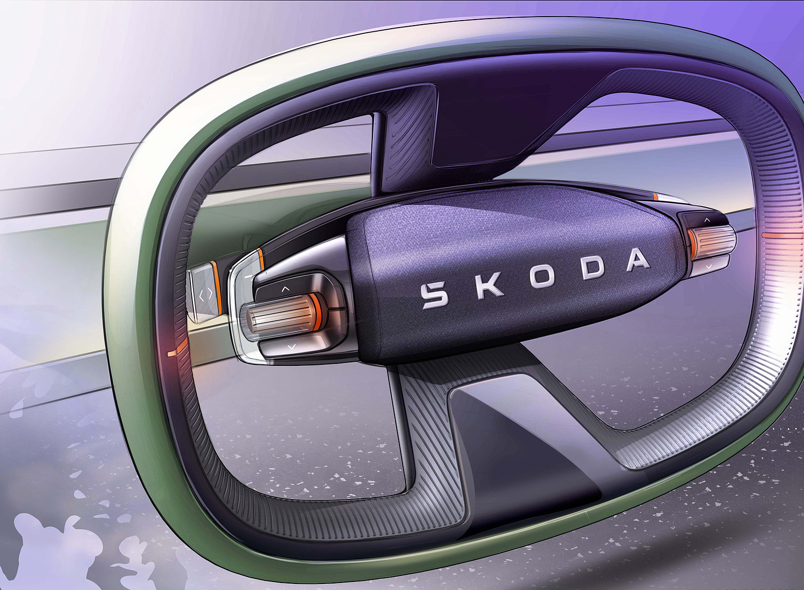 2022 Škoda Vision 7S Concept Design Sketch Wallpapers #55 of 57