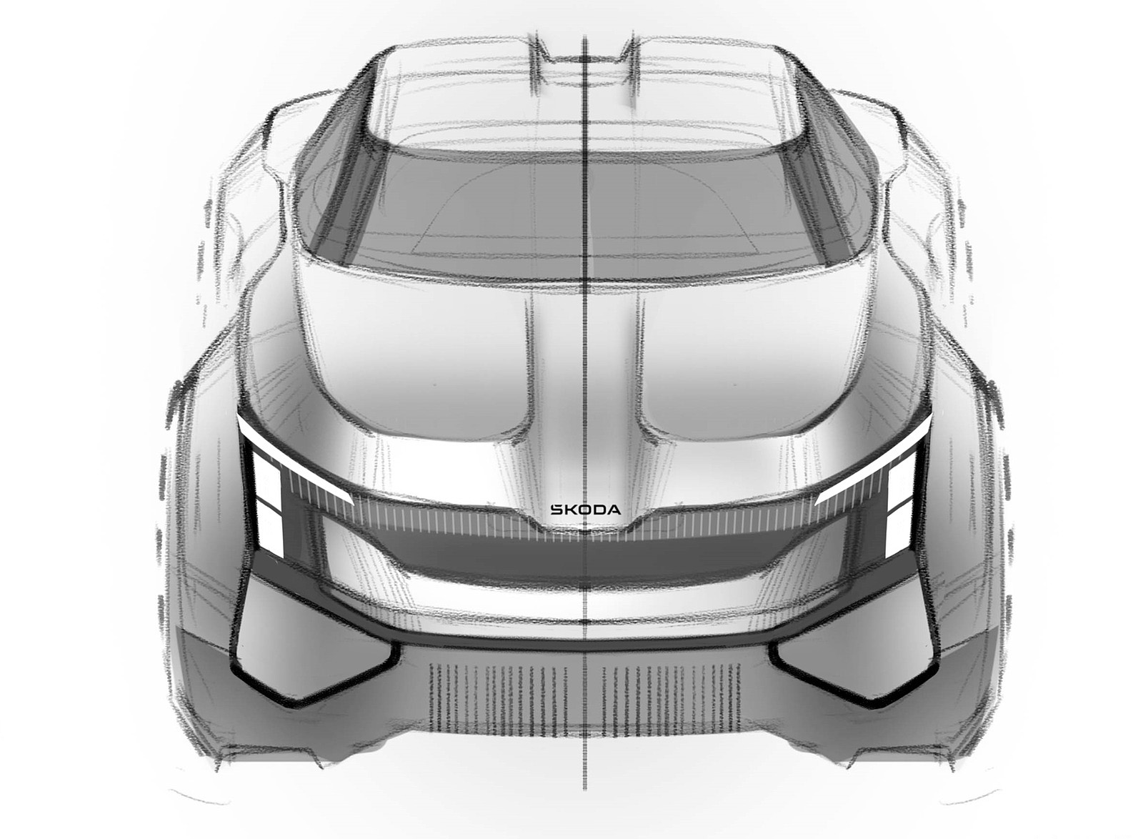2022 Škoda Vision 7S Concept Design Sketch Wallpapers #34 of 57
