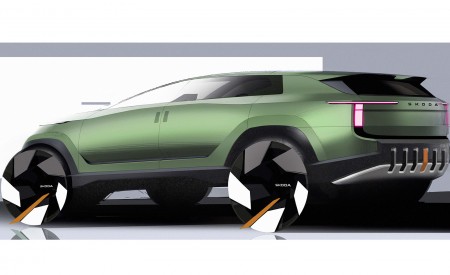 2022 Škoda Vision 7S Concept Design Sketch Wallpapers  450x275 (29)