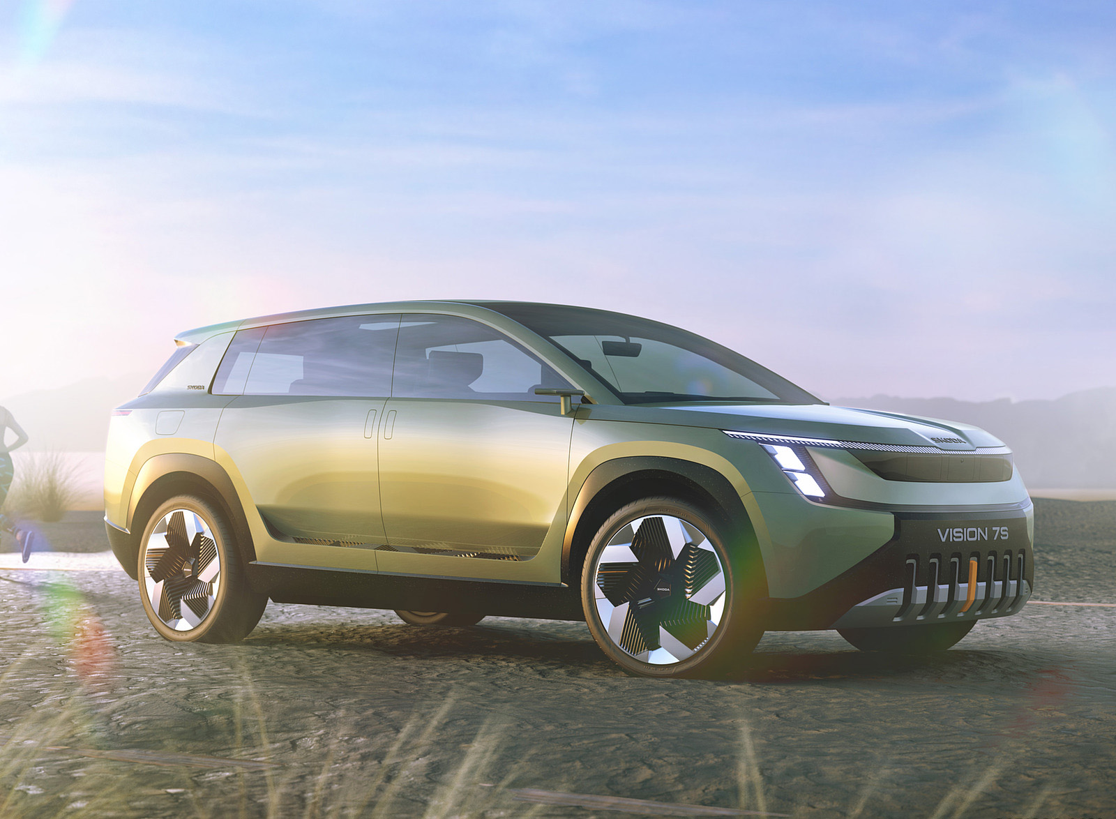2022 Škoda Vision 7S Concept Front Three-Quarter Wallpapers (5)