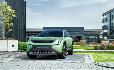 2022 Škoda Vision 7S Concept Front Wallpapers 450x275 (9)