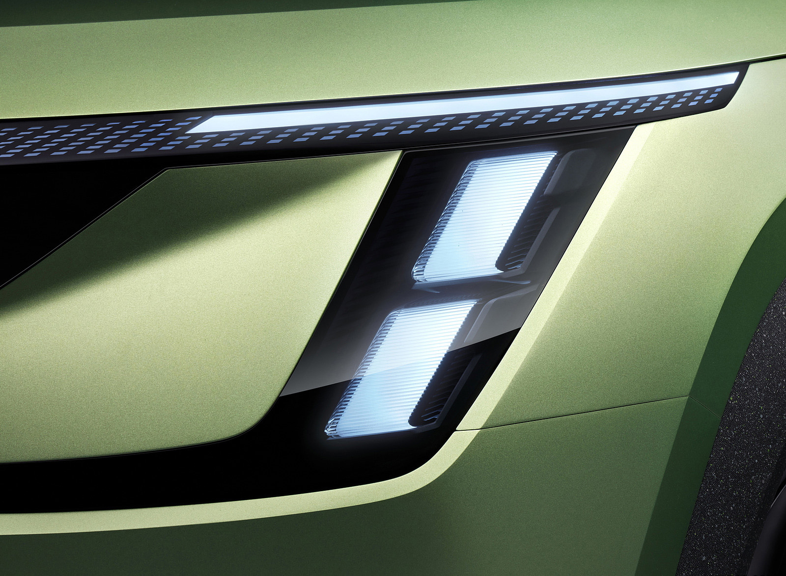 2022 Škoda Vision 7S Concept Headlight Wallpapers #16 of 57