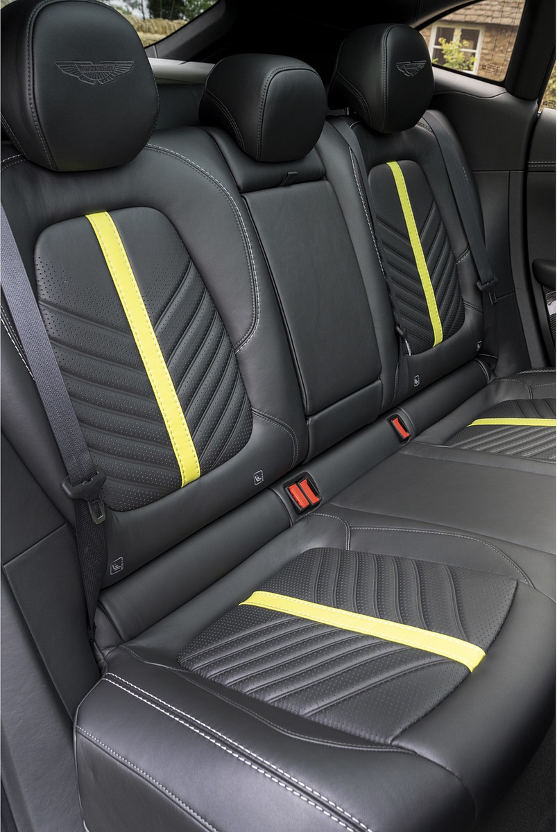 2023 Aston Martin DBX707 Q 2022 F1 Green Interior Rear Seats Wallpapers #144 of 146