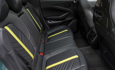 2023 Aston Martin DBX707 Q 2022 F1 Green Interior Rear Seats Wallpapers 450x275 (145)