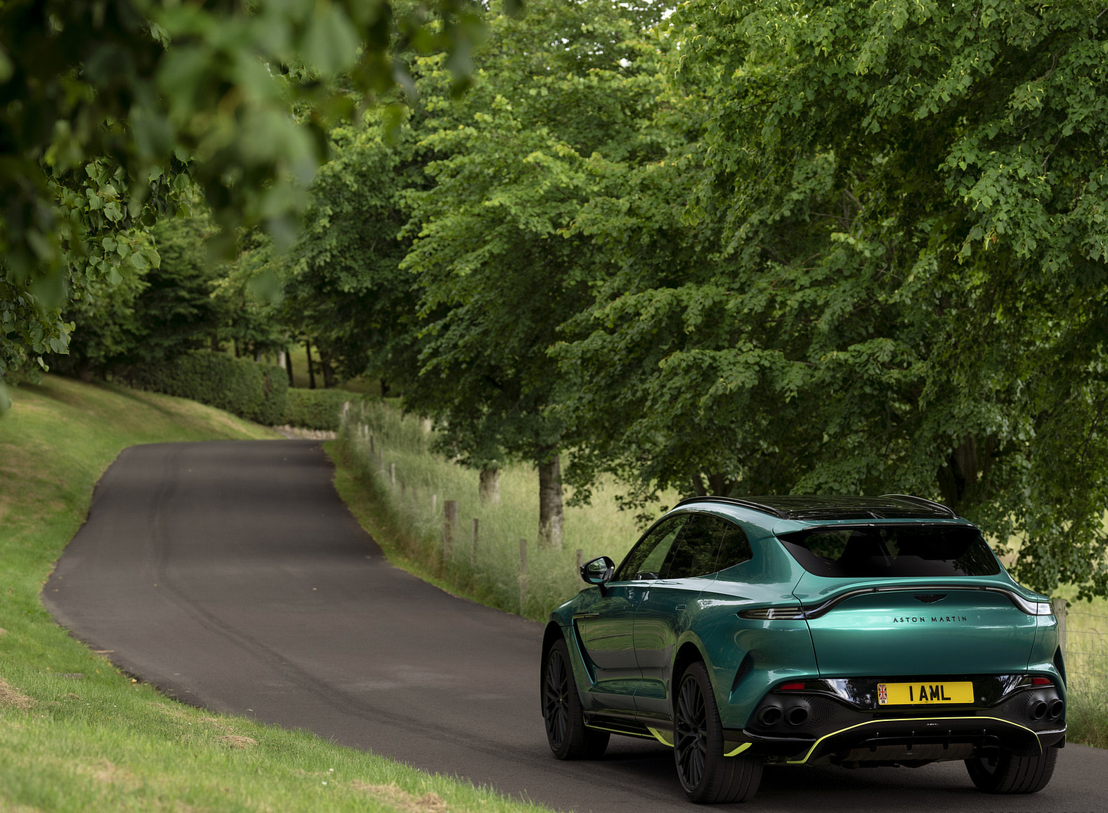 2023 Aston Martin DBX707 Q 2022 F1 Green Rear Three-Quarter Wallpapers #55 of 146