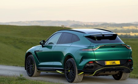 2023 Aston Martin DBX707 Q 2022 F1 Green Rear Three-Quarter Wallpapers 450x275 (85)