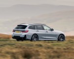 2023 BMW 330e xDrive Touring (UK-Spec) Rear Three-Quarter Wallpapers 150x120