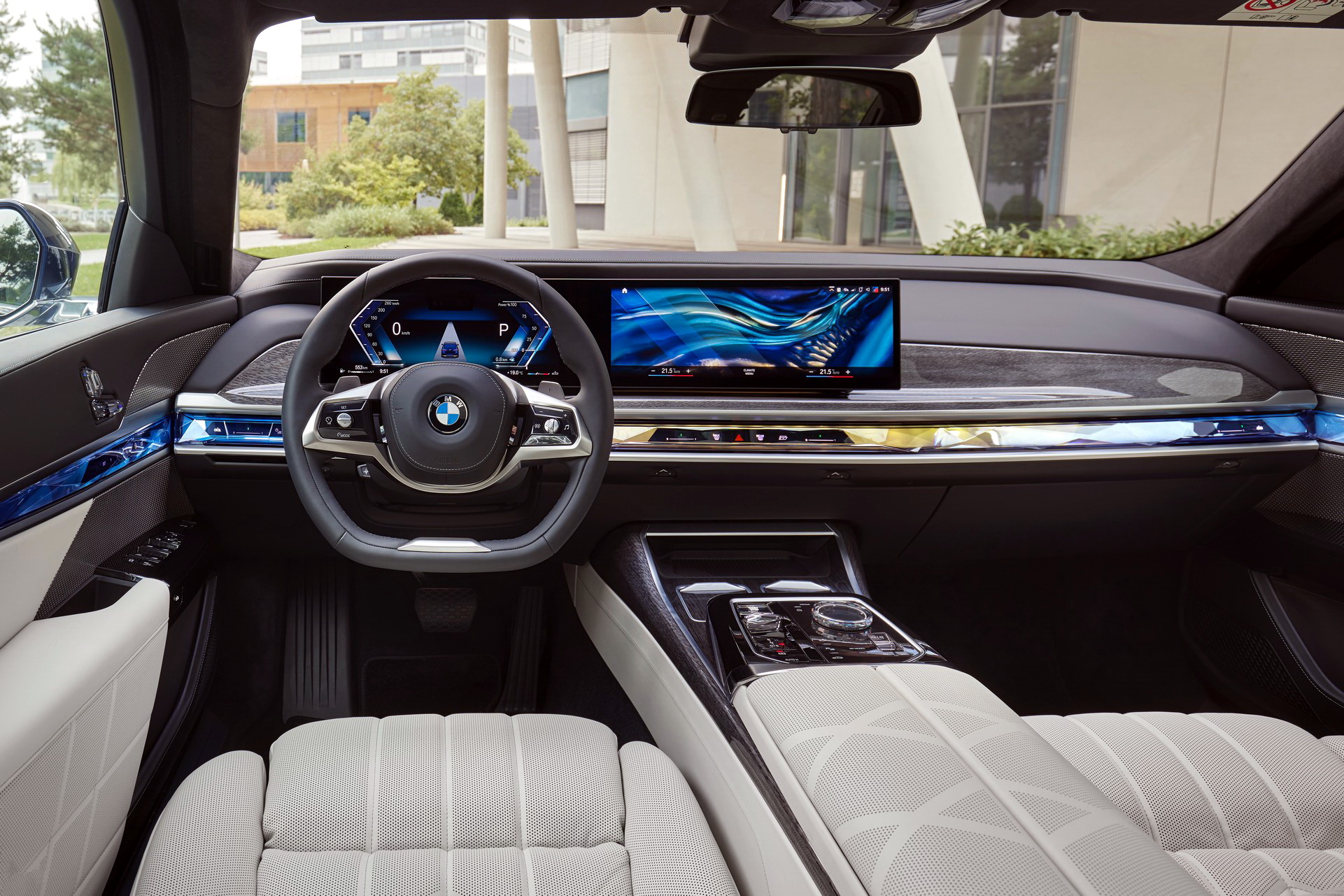 2023 BMW 740d xDrive Interior Cockpit Wallpapers  #34 of 57
