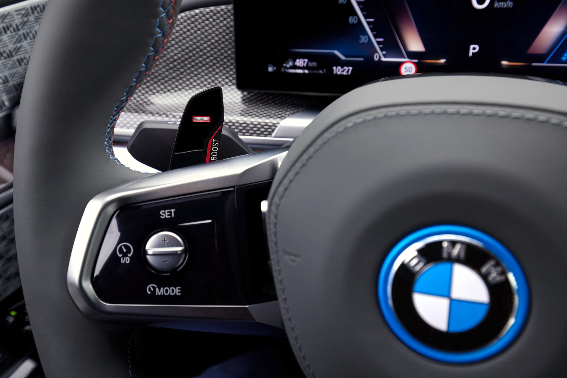 2023 BMW 740d xDrive Interior Steering Wheel Wallpapers #38 of 57