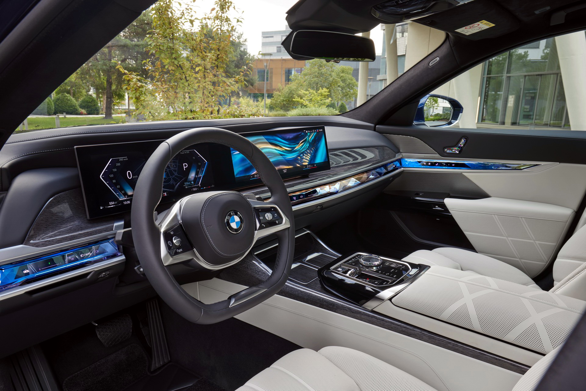 2023 BMW 740d xDrive Interior Wallpapers #32 of 57