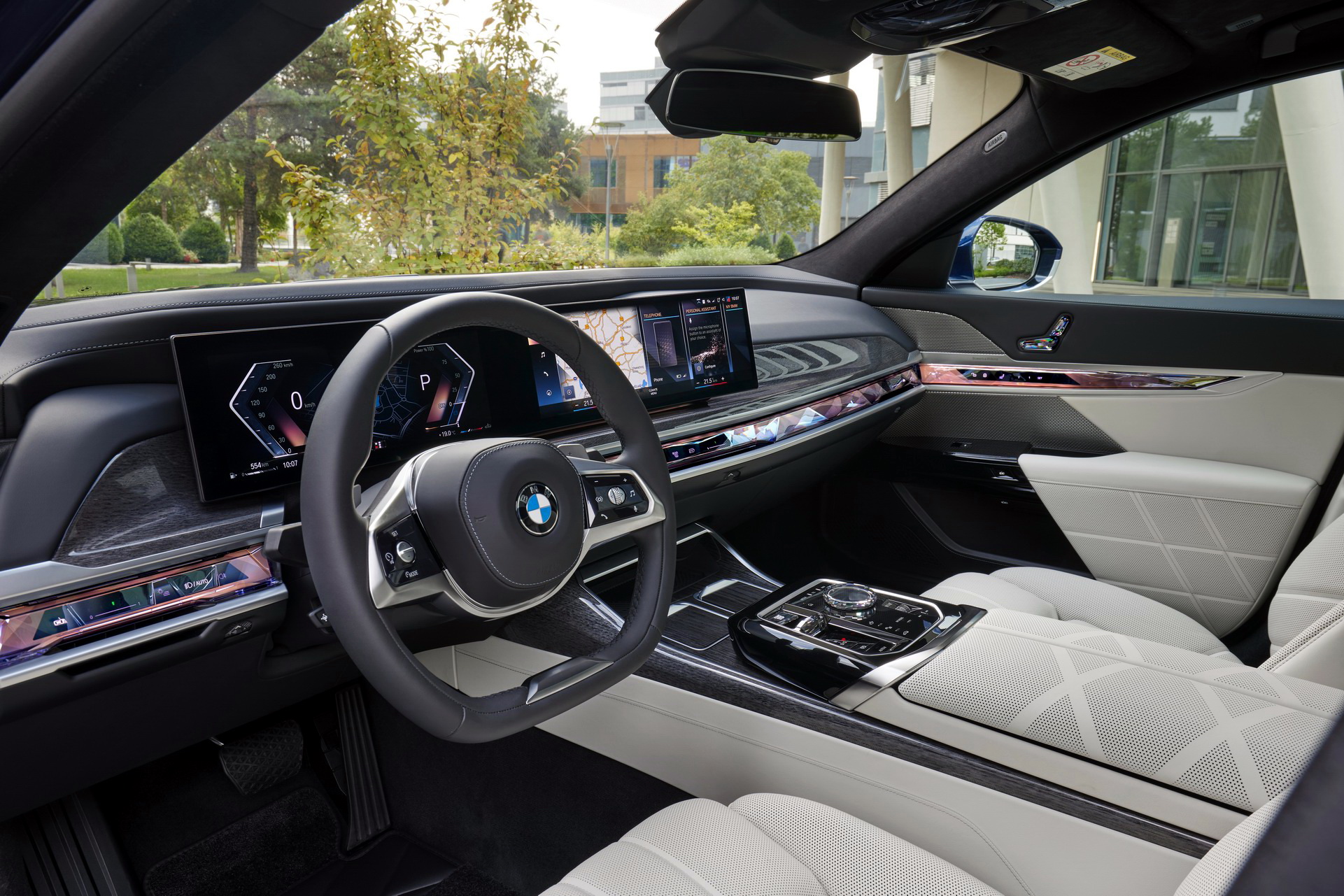 2023 BMW 740d xDrive Interior Wallpapers  #33 of 57
