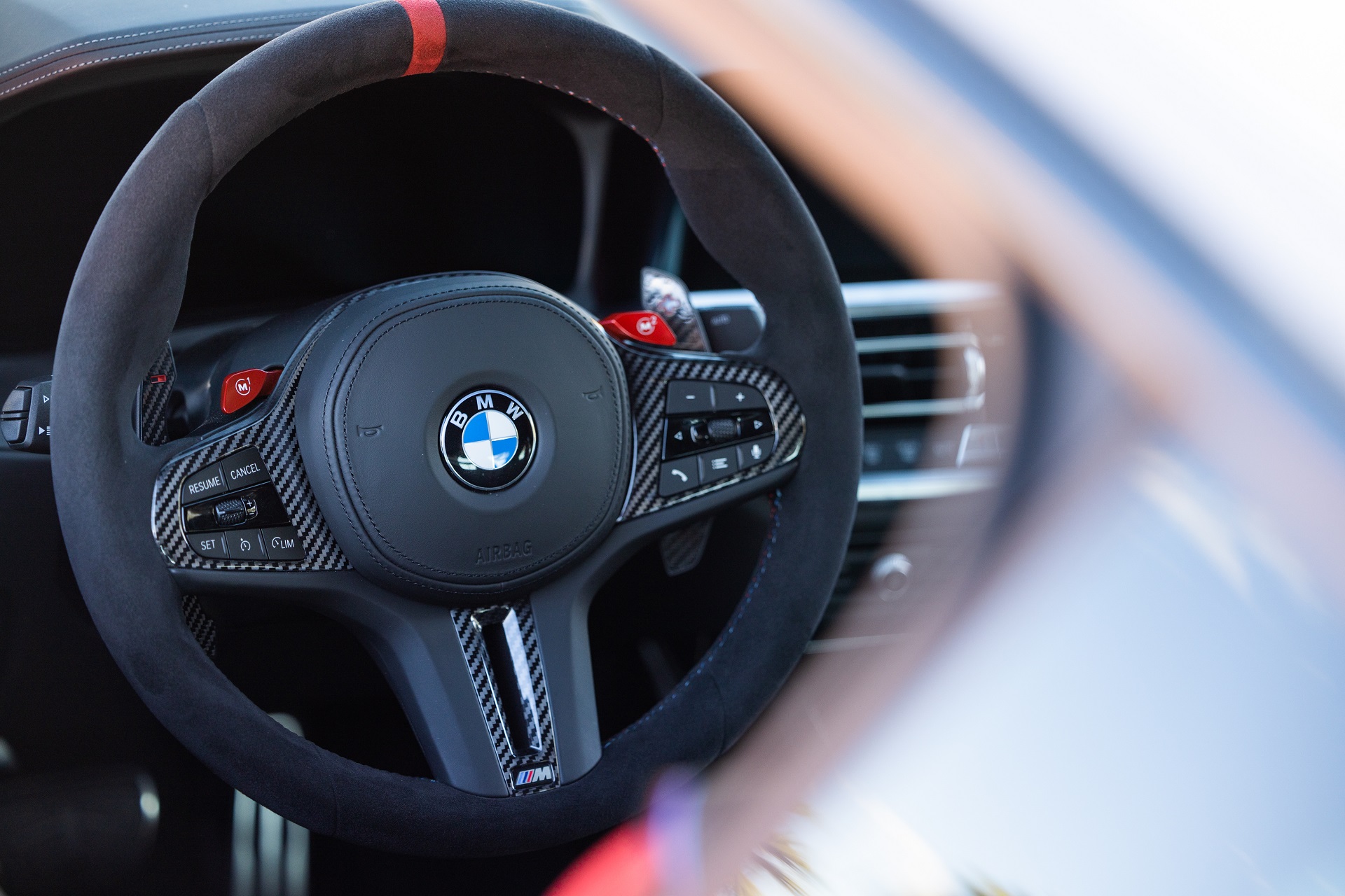 2023 BMW M4 CSL (US-Spec) Interior Steering Wheel Wallpapers #32 of 39