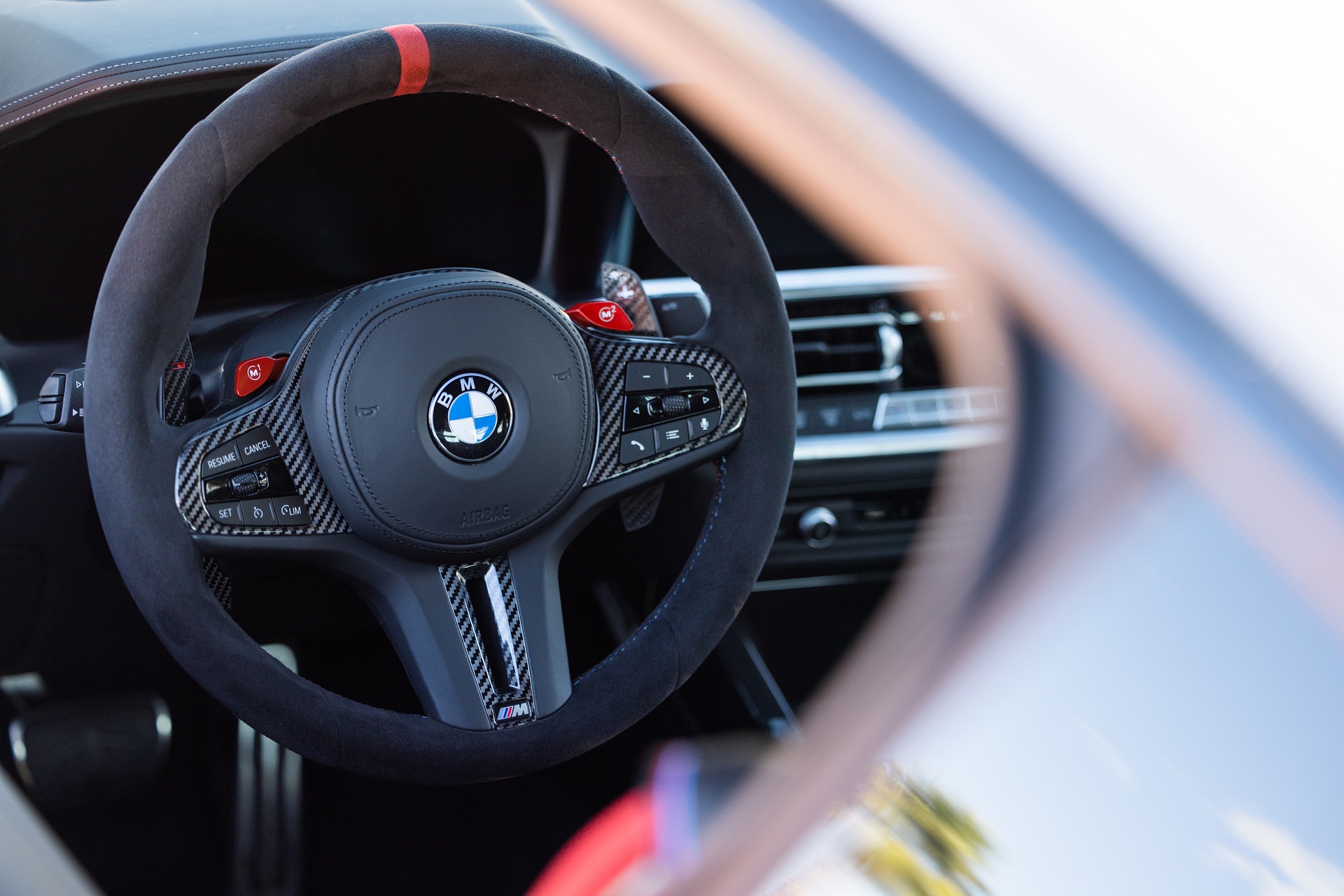 2023 BMW M4 CSL (US-Spec) Interior Steering Wheel Wallpapers #33 of 39