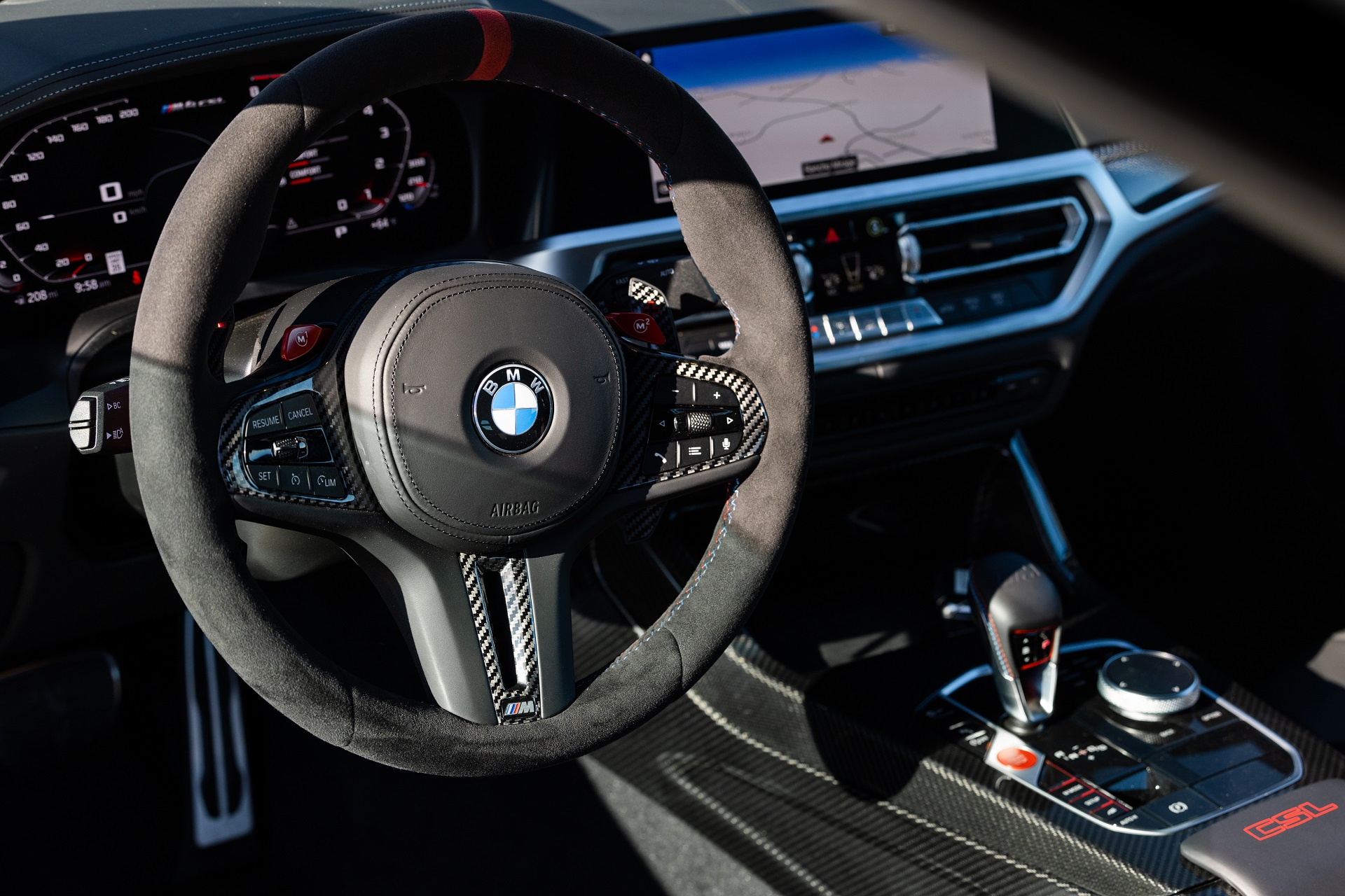 2023 BMW M4 CSL (US-Spec) Interior Wallpapers  #34 of 39