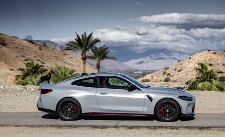 2023 BMW M4 CSL (US-Spec) Side Wallpapers  450x275 (17)
