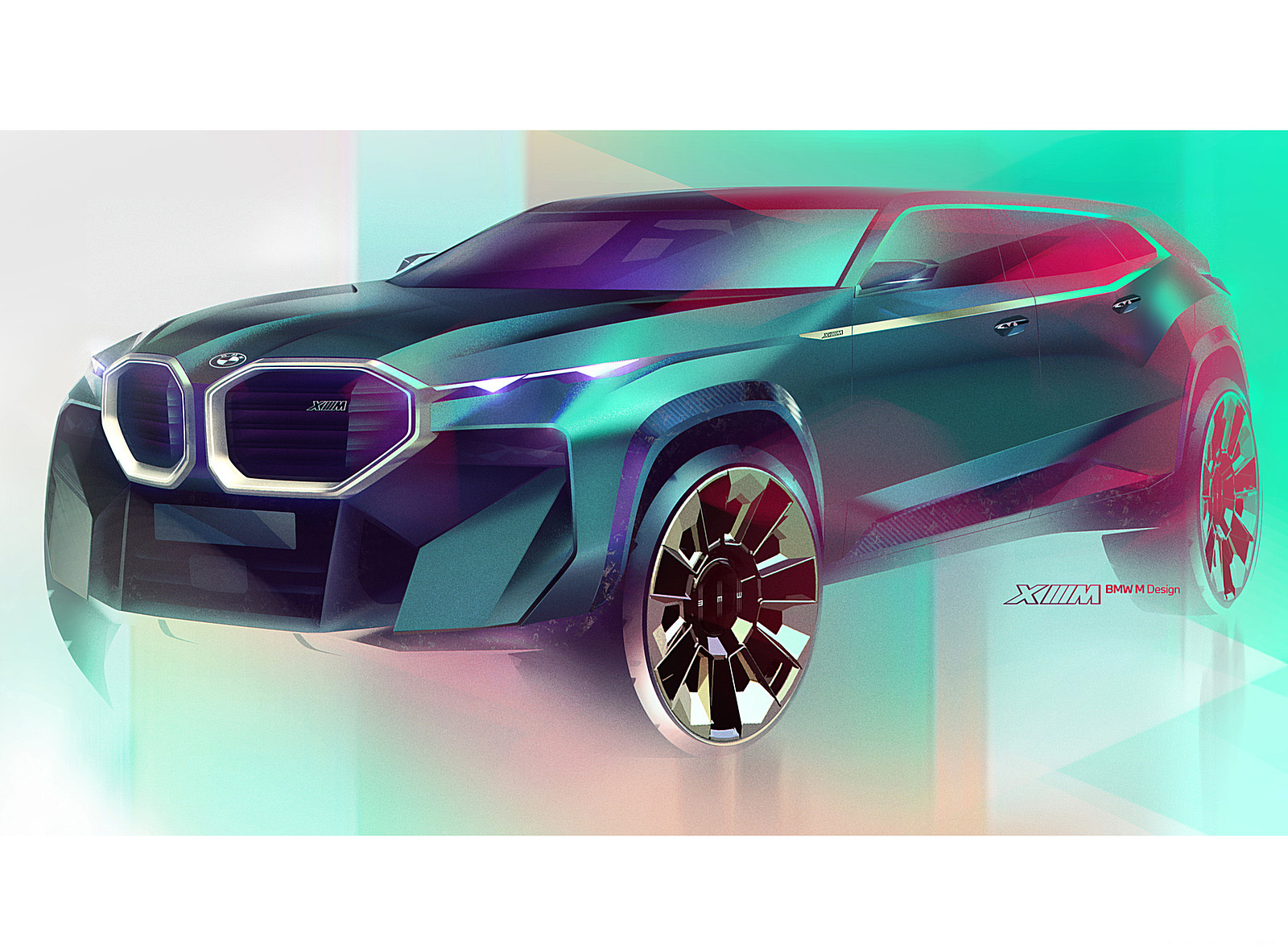 2023 BMW XM Design Sketch Wallpapers  #157 of 170
