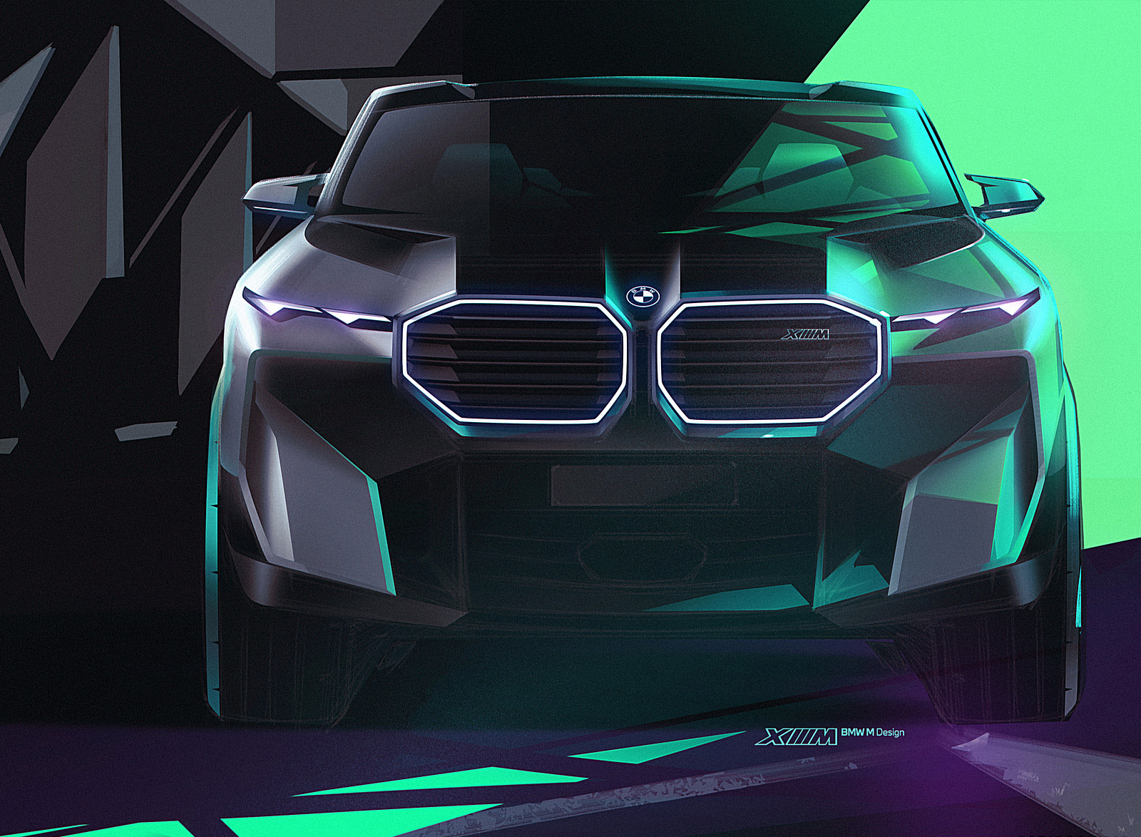 2023 BMW XM Design Sketch Wallpapers #168 of 170