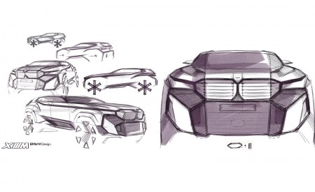 2023 BMW XM Design Sketch Wallpapers 450x275 (166)