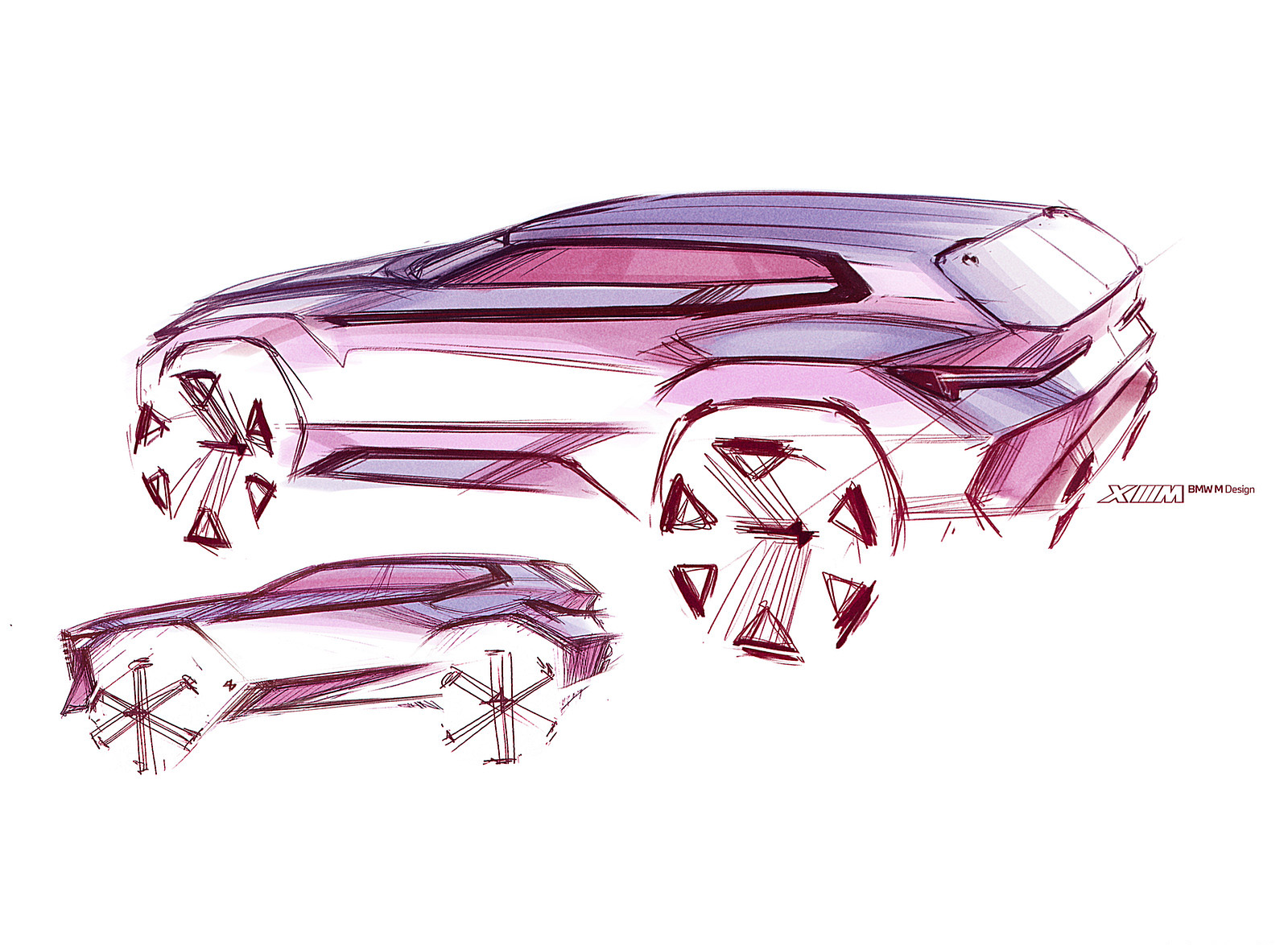 2023 BMW XM Design Sketch Wallpapers  #165 of 170