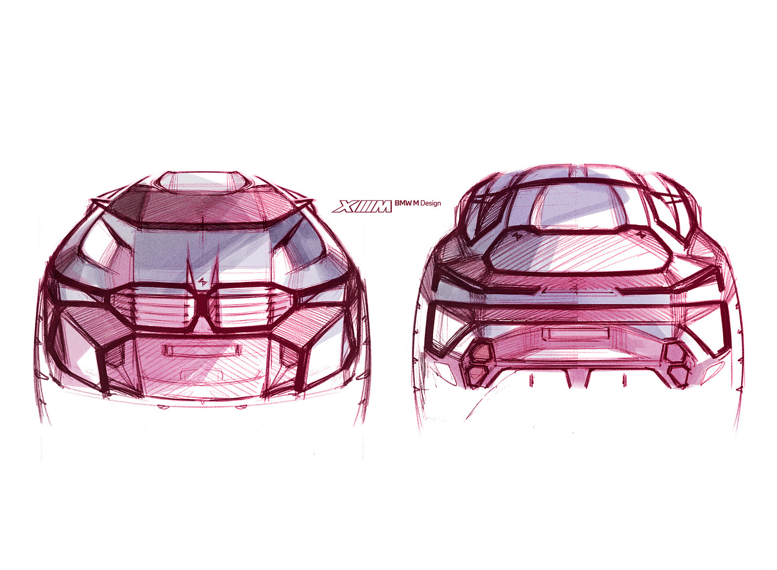2023 BMW XM Design Sketch Wallpapers #164 of 170