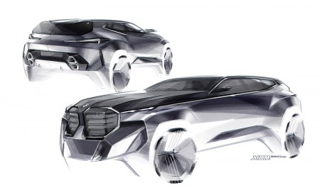 2023 BMW XM Design Sketch Wallpapers 450x275 (162)