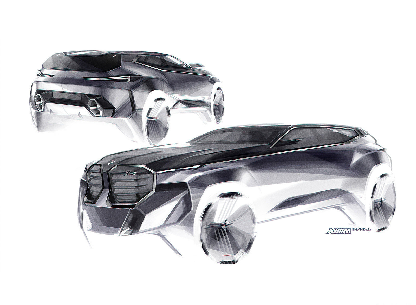 2023 BMW XM Design Sketch Wallpapers #162 of 170