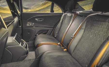 2023 Bentley Flying Spur Speed Interior Rear Seats Wallpapers 450x275 (14)