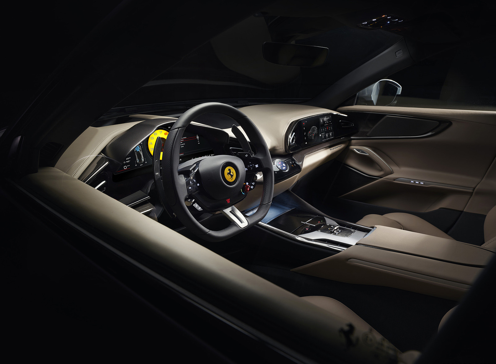 2023 Ferrari Purosangue Interior Wallpapers #16 of 21