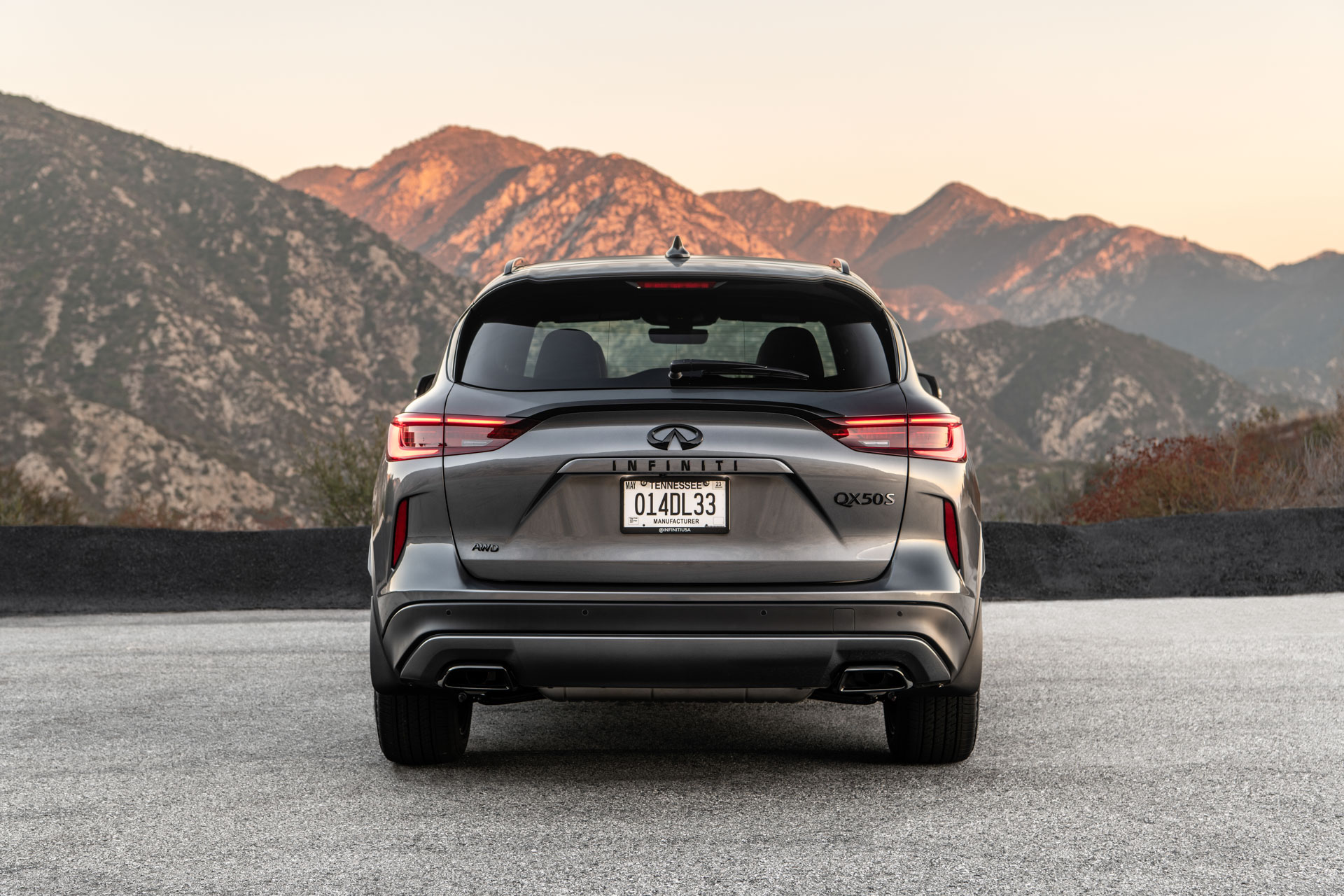 2023 Infiniti QX50 Sport Rear Wallpapers (4)