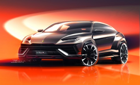 2023 Lamborghini Urus S Design Sketch Wallpapers 450x275 (26)