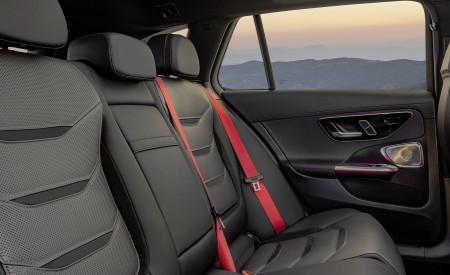 2023 Mercedes-AMG C 63 S E Performance Estate Interior Rear Seats Wallpapers 450x275 (22)