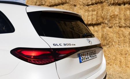 2023 Mercedes-Benz GLC 300de 4MATIC AMG Line (Color: MANUFAKTUR Diamond White Bright) Detail Wallpapers 450x275 (15)