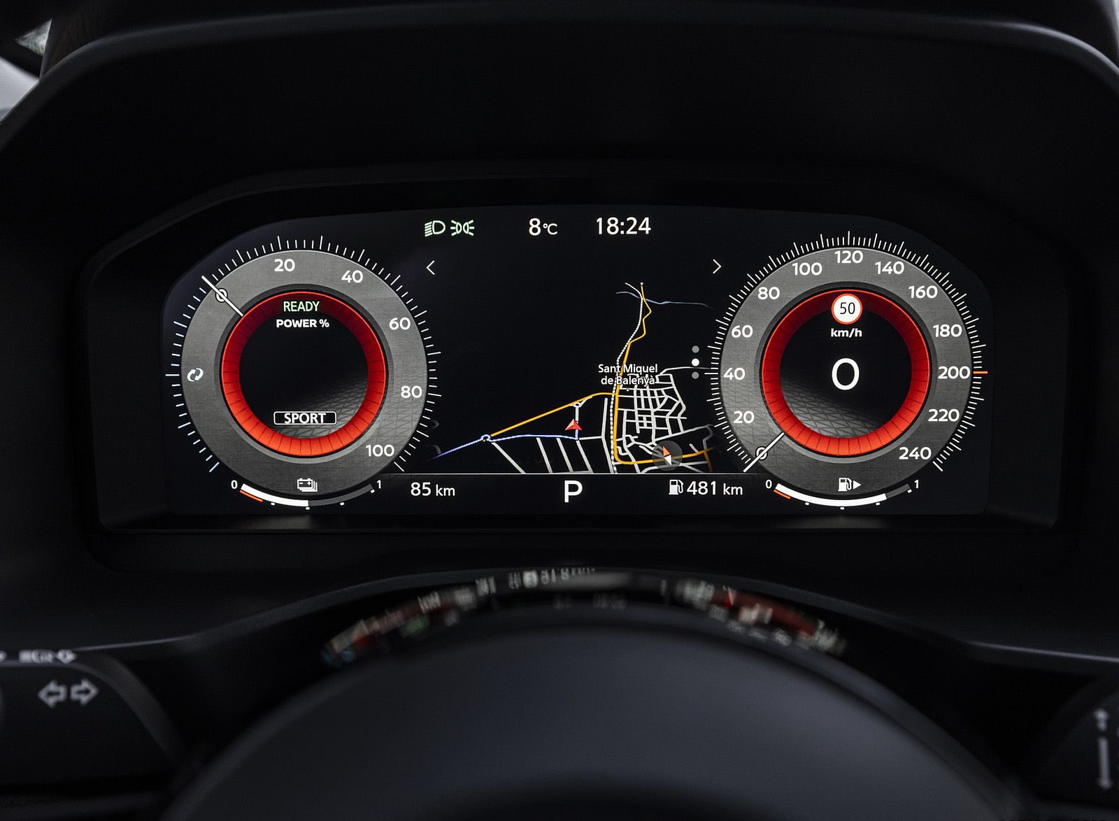 2023 Nissan X-Trail Digital Instrument Cluster Wallpapers #37 of 59