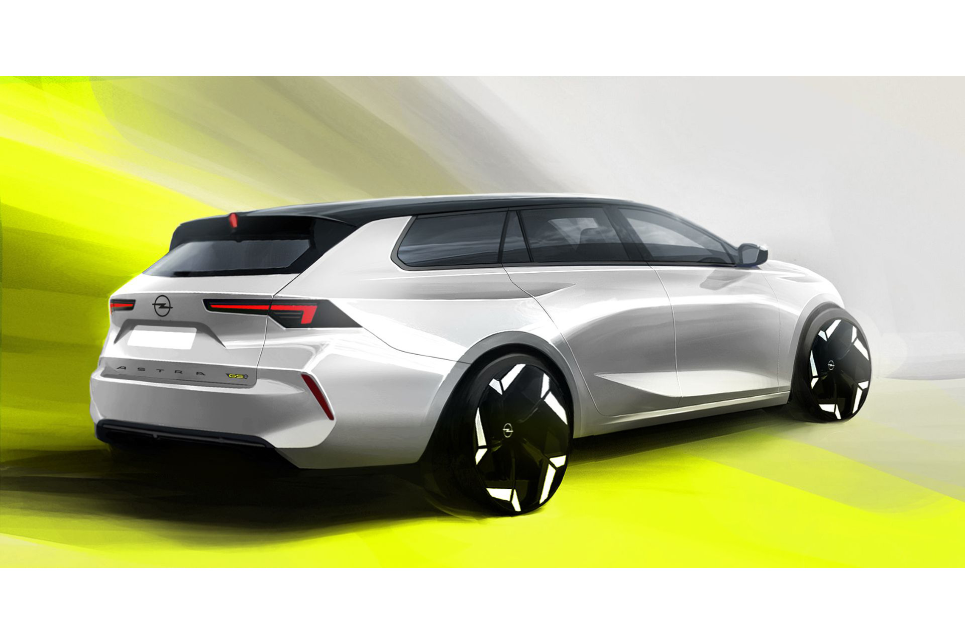2023 Opel Astra GSe Design Sketch Wallpapers #16 of 16