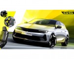 2023 Opel Astra GSe Design Sketch Wallpapers  150x120