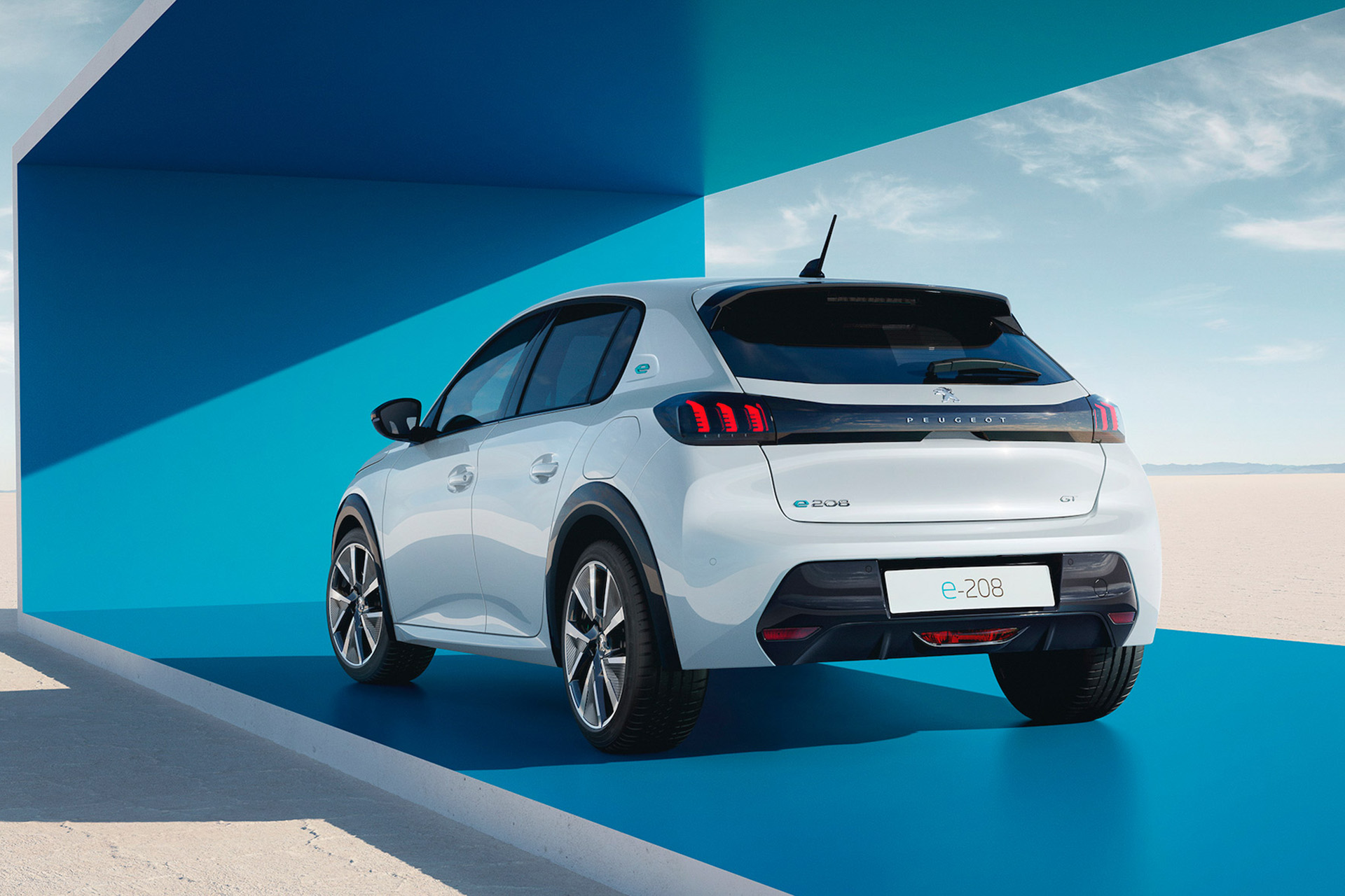 2023 Peugeot e-208 Rear Wallpapers (2)