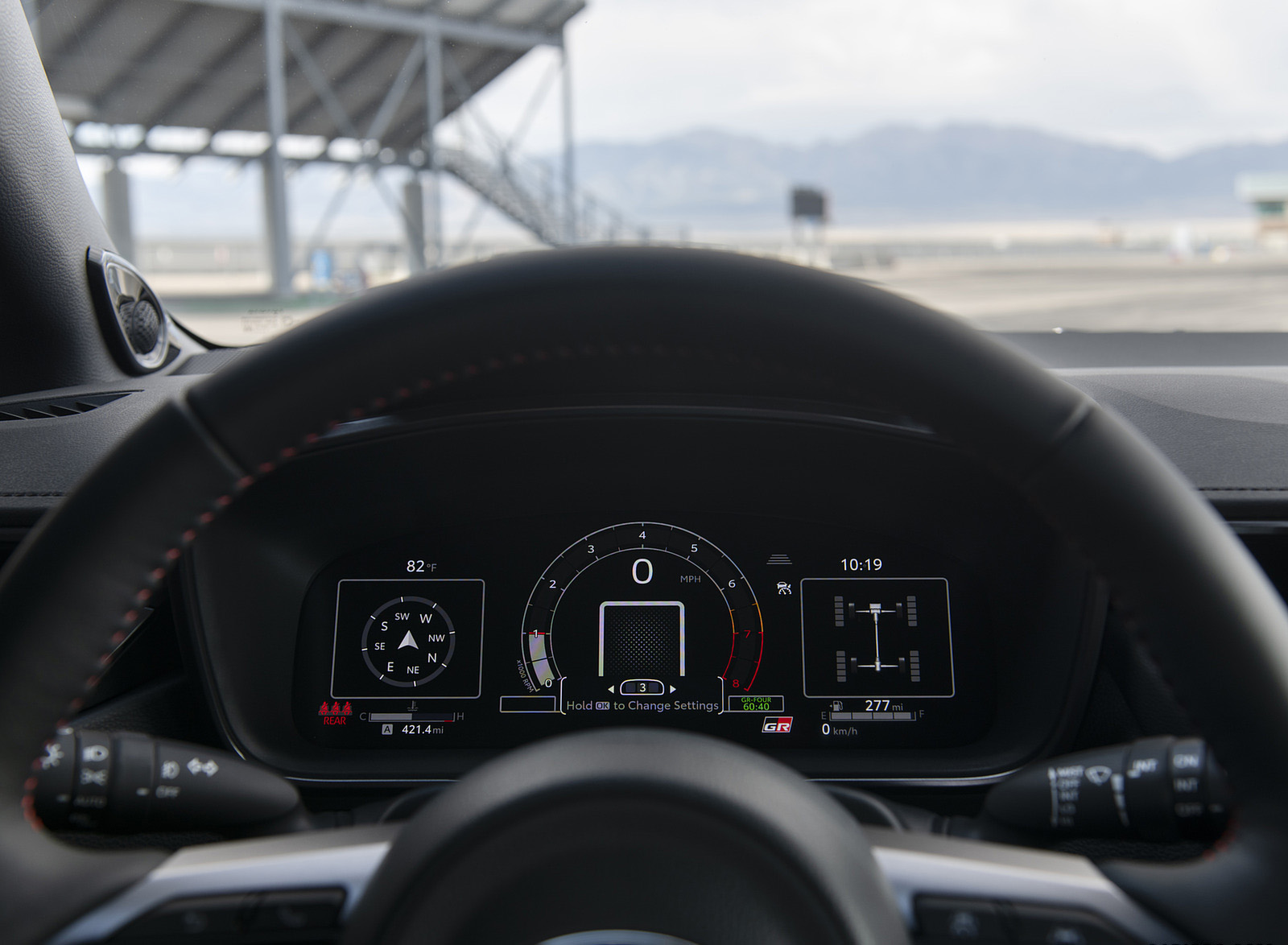 2023 Toyota GR Corolla Circuit Edition (Color: Heavy Metal) Digital Instrument Cluster Wallpapers #61 of 78