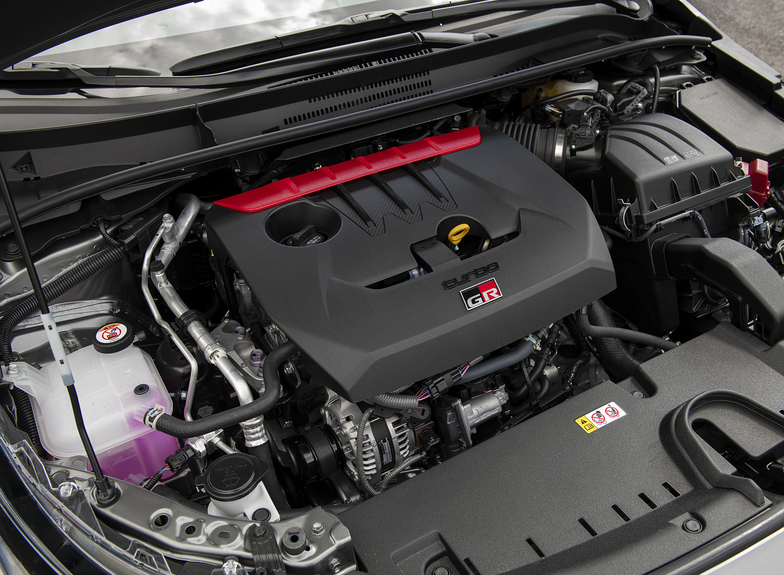 2023 Toyota GR Corolla Circuit Edition (Color: Heavy Metal) Engine Wallpapers #58 of 78